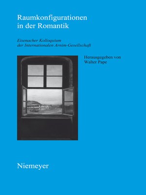 cover image of Raumkonfigurationen in der Romantik